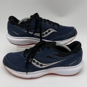 Saucony Cohesion 16 S20781-11 Sneaker Men's 9.5 Sea Black Low Top Running Shoes